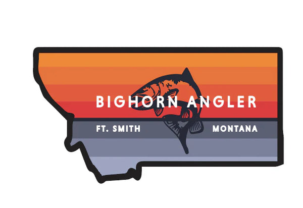 Sticker - Bighorn Angler MT Sunrise