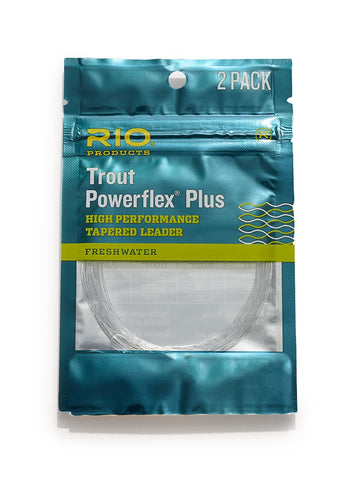 Rio Powerflex Trout Leader - 2 Pack 9ft