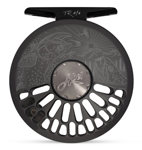 Abel TR Fly Reel  - CUSTOM - Slate Grey - Underwood - 5/6