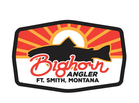 Sticker - Bighorn Angler Sunrise Trout